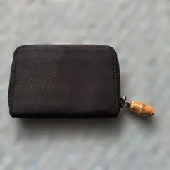グッチ　GUCCI バンブーコインケース ブラック