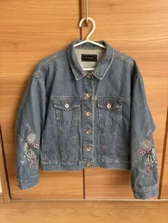 【PAGE BOY】腕刺繍　デニムジャケット　Gジャン