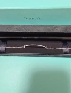 ティファニーティスマイルブレスレット　ダイヤモンド　ホワイトゴールドのサムネイル