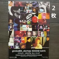 映画　globe＠4_domes 　チラシ　フライヤー　２枚