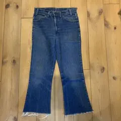 リーバイス 70s 646 USA カットオフフレアデニムパンツ W30 L25