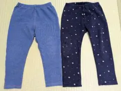 ユニクロ　レギンス　 2点セット　100cm