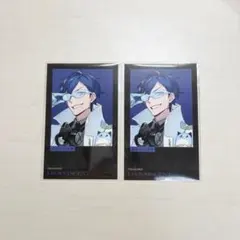 七次元生徒会！　ランダムチェキ風カード　レオス・ヴィンセント　2枚