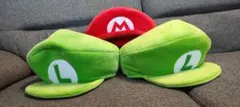 USJ ユニバ マリオ ルイージ 帽子 ３個セット ※ぐでたまも別ページで販売中