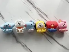 BT21 フレンズ ソフビ フィギュア RJ MANG CHIMMY TATA
