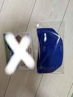 新品未使用　スイミングキャップ青色　　水泳帽