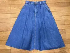 Lee デニム フレア ロングスカート