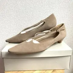 新品UNITED ARROWS オデット エ オディール パンプス 薄茶 24h