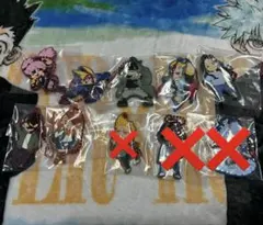 ヴィジランテ一番くじF賞ラバーチャーム　セミコンプセット　灰廻　相澤　白雲　山田