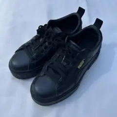 puma 厚底スニーカー　ブラック