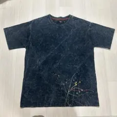 DIVINER ペイント加工 Tシャツ　Mサイズ　ブラックのサムネイル