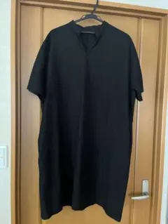 中川政七商店 麻布Tシャツ ワンピース 黒 リネン Fサイズ - メルカリ