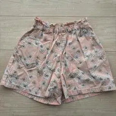 ユニクロ　PAUL & JOE 花柄 ハーフパンツ 120