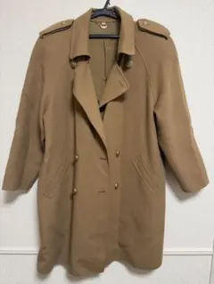 高級感◎ カシミヤ100% ロングコート キャメルブラウン】 - メルカリ