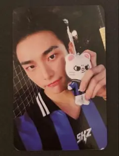 スキズ ヒョンジン skzoo サウンドウェーブ トレカ straykids ヒョンジン soundwave トレカの通販 by apple｜ラクマ