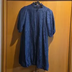 紺色☆ワンピース☆130サイズ