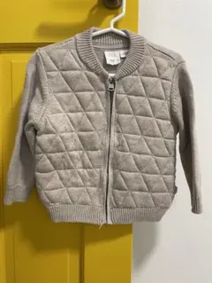 【かなり美品】ニットブルゾンのサムネイル