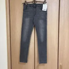 デニムストレッチパンツ 140cm グレー