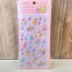 ディズニー　プリンセス　ぷくぷくシール