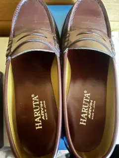 HARUTA ローファー 箱あり　25.5cm 学生　大きいサイズ　制服