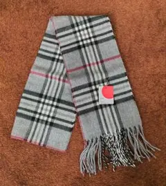 タータンチェックマフラー