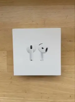 air pods4 純正 充電ケース付きワイヤレスヘッドホン - メルカリ
