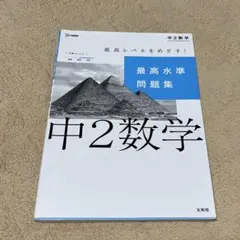 高校受験対策に！！中2数学 最高水準問題集 文英堂
