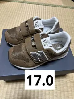 ニューバランス キッズスニーカー PO313TH2 BROWN 17.0cm
