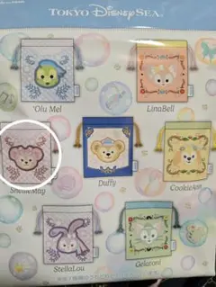 ディズニーシー ダッフィーフレンズ 20周年記念 シェリーメイ 巾着