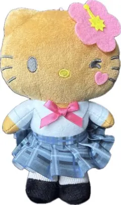 24 サンリオ　マスコットポーチ 平成コギャル2 キティ　日焼けキティ