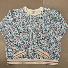 クッカ様専用　プチバトー柄物コットン長袖カットソー　140cm