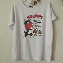 トムとジェリー(TOM AND JERRY) 半袖Tシャツ新品タグ付きＬのサムネイル