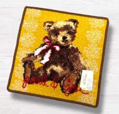 PAUL & JOE シェニール織　ハンカチ　テディベア