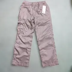 UNIQLO キッズ ウォームイージーカーゴパンツ ブラウン