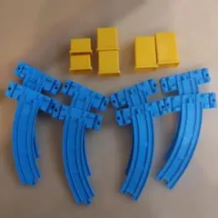 プラレール　坂曲線　Aレール4点　Bレール4点　専用橋脚