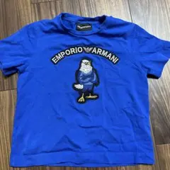 EMPORIO ARMANI 青 Tシャツ 6A