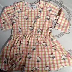 フタフタ 80サイズキティちゃんワンピースのサムネイル