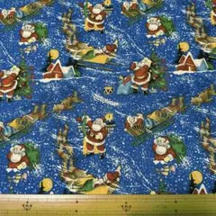 クリスマスイヴ柄　100cm ALEXANDER HENRY