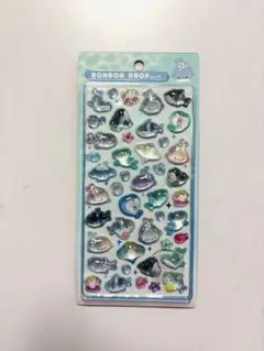 【国内正規品】水族館限定　ボンボンドロップシール　サメ
