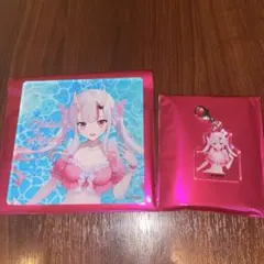 ホロライブ ホロナツパラダイス チャーム コースター セット 百鬼あやめ