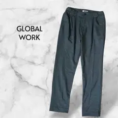 グローバルワーク GLOBAL WORK グレー メンズパンツ 伸縮性ありM