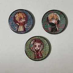 地縛少年花子くんゴーストホテルカフェ缶バッチ