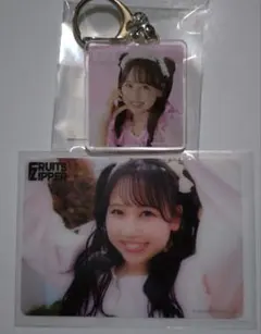 FRUITSZIPPER　松本かれん　すきくじ　アクキー　クリアカード