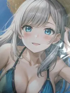 プレイマット ライザのアトリエ クラウディア ラバーマット 美少女