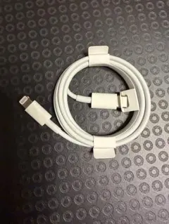 【A】 Apple純正 lightningケーブル 充電 type-c