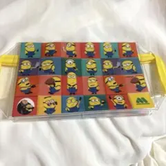 モスバーガー　ラッキーサマーバッグ　ミニオン　クリアレジャーポーチ