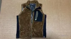 【期間限定出品】 フリース ボア ベスト ブラウン