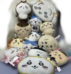 ちいかわ　ナガノ　ぬいぐるみ　クッション　13点セット