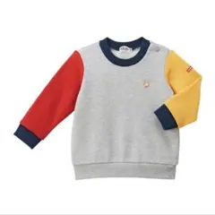 Hot Biscuits カラーブロック スウェットシャツ 70