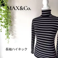 マックスアンドコー max&co カットソー tシャツ
